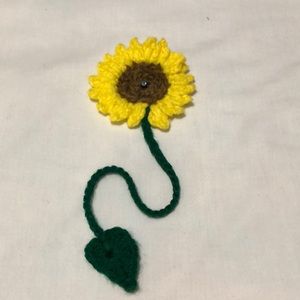 New flower bookmark Handmade crochet